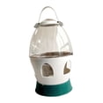 thumbnail image 4 of ziyahi Parrot Parakeet Water Dispenser Backyard Drinking Container Quail Chicken Automatic Feeder Drinker Convenient Gray 6L, 4 of 6
