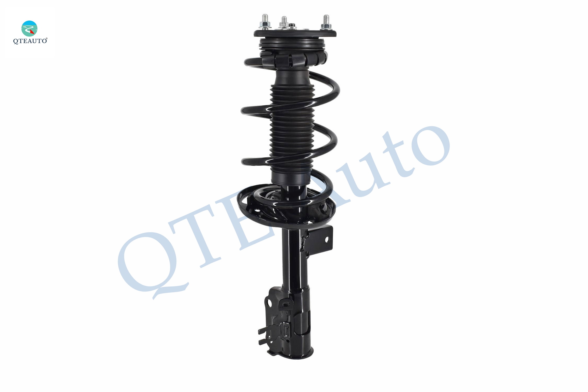 Set Front Quick Complete Strut-Coil Spring-Rear Shock For 2014-2018 Mazda 3 FWD