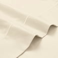 thumbnail image 5 of Superior Egyptian Cotton Embroidered 1000 TC Deep Pocket Sheet Set, Queen, Ivory, 5 of 10