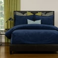 thumbnail image 5 of SIScovers Mixology Padma 7 Piece Bedcap Comforter Set Old Gold California King 7 Piece Mid-Century Modern, 5 of 5
