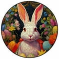 thumbnail image 3 of Rabbit Puzzle Colorful Art Puzzle Painting For Adults Plant Garden Animal Puzzle Perfect For Home Decor Family Puzzle Game Night, 3 of 7
