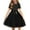 Black, variant on Arshiner Toddler Girls Vintage Party Dress A-Line Tulle Girl Dresses for Birthday Black