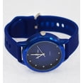 thumbnail image 3 of 40mm Montres Carlo Women Luxury Fashion Silicon Band Quartz Wrist Dress Watch (Blue), 3 of 4