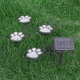 thumbnail image 4 of Juego Inalámbrico de 4 Luces Solares con Estampado Perros, Estatua Jardín, Linterna, Luz LED para Camino, Lámpara Mascotas, Animales Al Aire Libre, Cálida, 4 of 5