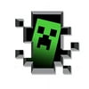 Minecraft Creeper Inside Sticker