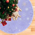thumbnail image 6 of Ryvnso Christmas Tree Skirt Snowflakes Xmas Tree Skirts Ornament Home Decorations 35.4", 6 of 6