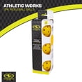 thumbnail image 3 of Athletic Works 3-Pack Of Pickleballs, Yellow, 3 of 10