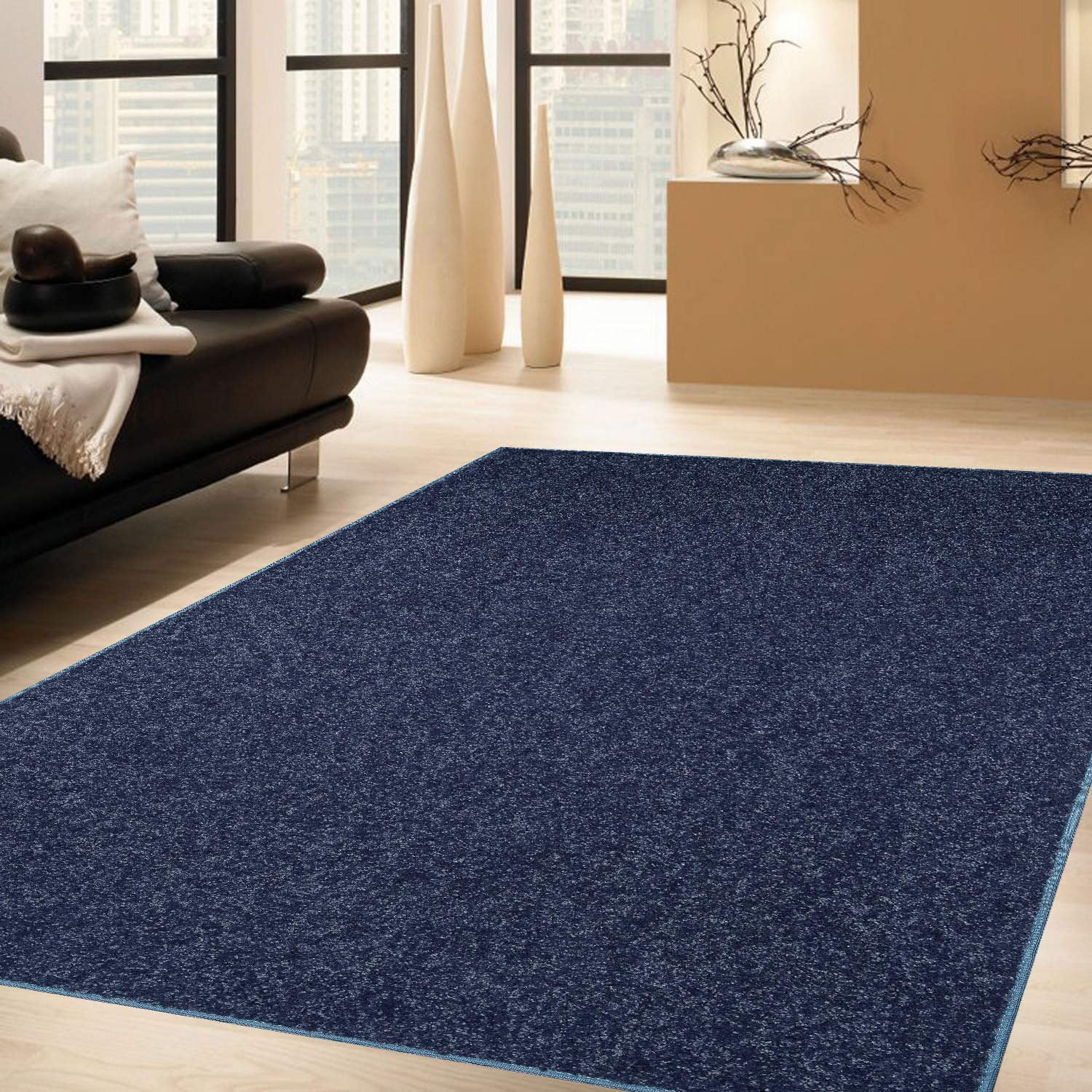 Thick Hall Runner Heat Set KIWI rectangles Width 80-120cm extra long Soft RUGS 
