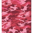thumbnail image 3 of Ambesonne Pink Duvet Cover Set, Camo Texture Autumn Theme, 2-Calking, Dark Coral Pale Pink, 3 of 7