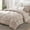 A4-Linen, variant on Queen Size Comforter Set Oatmeal Bed in a Bag ,7 Pieces Luxury Soft All Seasons Bedding Set,with Comforter Sheets Pillowcases Shams