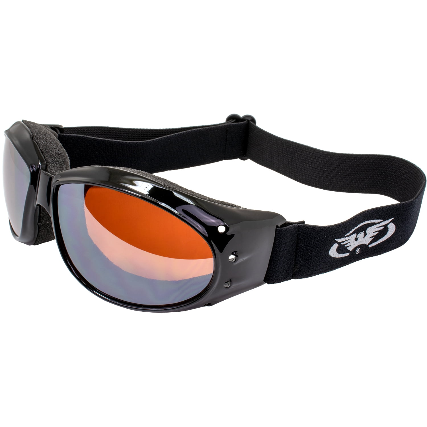 Global Vision Competitor Wrap Around Safety Glasses Clear Shatterproof Lens 
