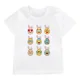 thumbnail image 3 of Nueva camiseta de algodón con diseño de huevos de Pascua para niños y hermanos, ropa para niños con bonito conejito, camiseta para bebé niño o niña, 3 of 5