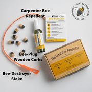 Best Bee Brothers Bee-Fense Kit for Repairing Carpenter Bee Damage, Carpenter Bee Repellent, 50 mL