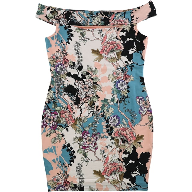 GUESS Vestido ajustado Navine A-line para mujer, multicolor, grande Guess Línea A, Bodycon