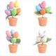 thumbnail image 1 of Huevos de Pascua de Espuma Planta en Maceta Huevo Pintado Adornos de Conejito Regalo para NiñOs Favores de Fiesta Decoraciones de Pascua DIY, 1 of 5