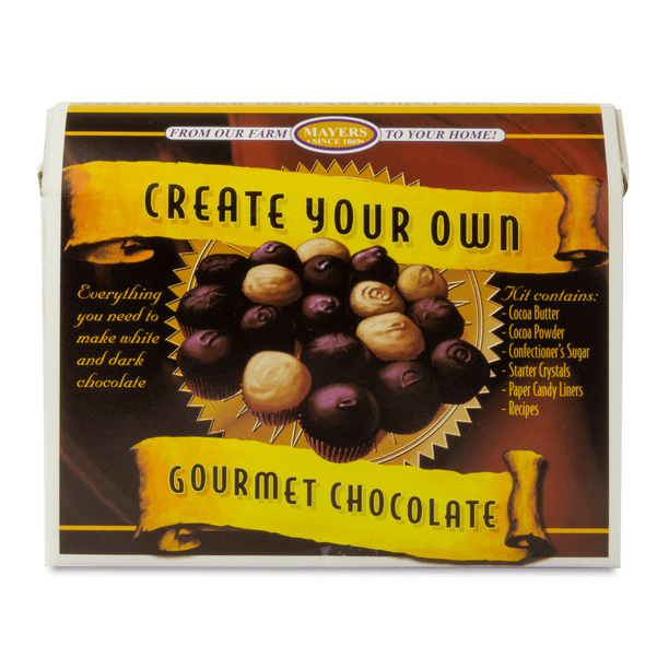 Mayers Create Your Own Gourmet Chocolates Kit DIY Chocolate Making