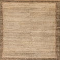 thumbnail image 1 of Ahgly Company Machine Washable Indoor Square Abstract Yellow Area Rugs, 8' Square, 1 of 1