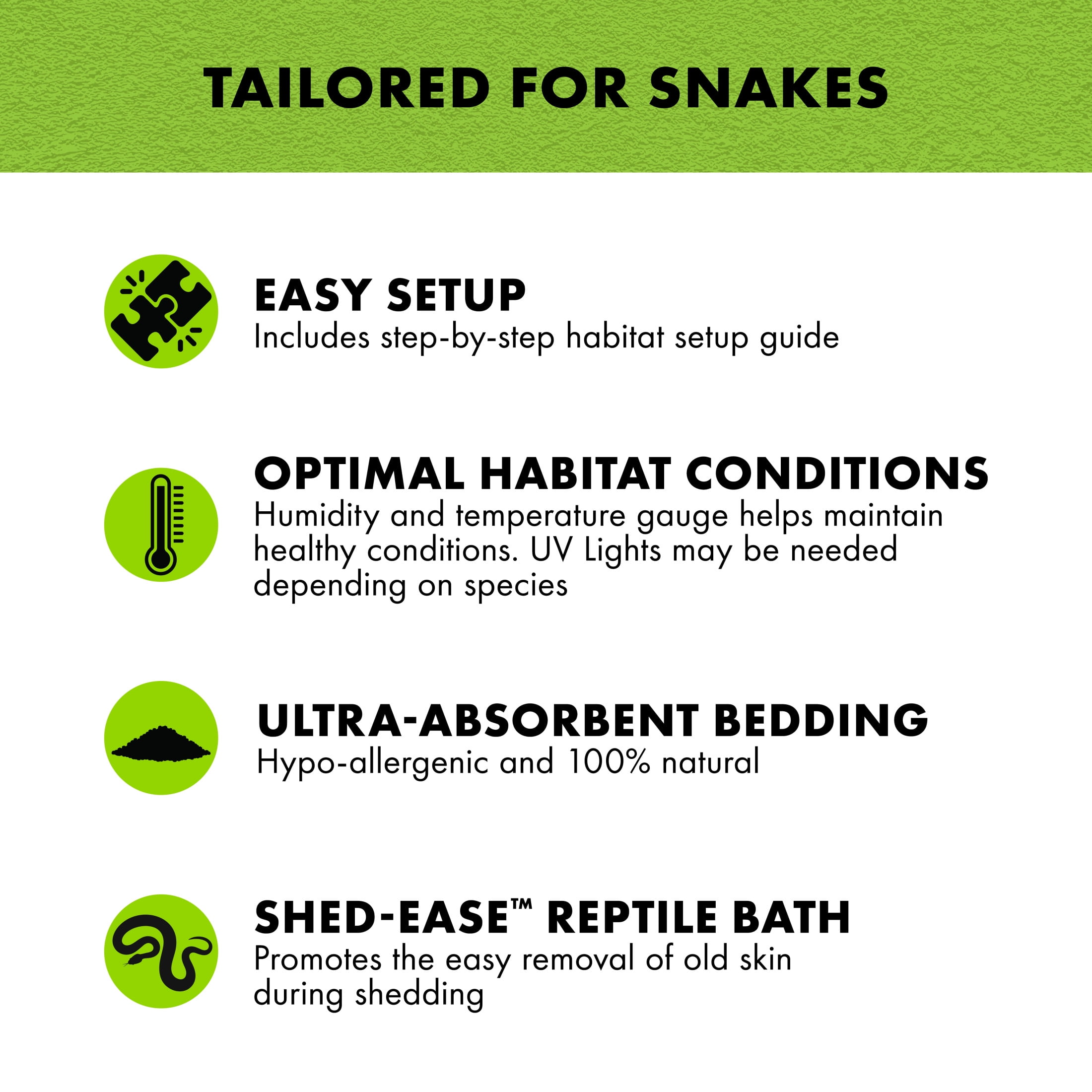 Zilla Snake Habitat Accessory Kit