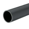 thumbnail image 1 of PVC Rigid Round Pipe 36mm ID 40mm OD 20cm/8" Length Dark Grey High Impact for Water Pipe, Crafts, 1 of 6