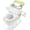 Green, variant on CheerTry 2-In-1 Toddler Potty Training Toilet - Larger Potty Chair & Detachable Training Seat for Boys & Girls Ages 1-3 with Flushing Sound, Wipes Storage, Toilet Paper Holder - Grey