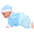 thumbnail image 3 of Electric Crawling Baby Doll, Lifelike Portable Electric Intelligent Doll, With Interactive Function Multi-Functional For Birthday Gift Kids Girl Educational Toy 10in S Girl,10in S, 3 of 8