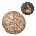 thumbnail image 4 of Home Lighting Rattan Lamp Cover Handmade Woven Chandelier Retro Lampshade Homestay Lampshade Decora, 4 of 5