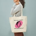 thumbnail image 3 of CafePress - You're Not A Feminist? Tote Bag - Unisex Canvas Tote Bag, Beige, 1-Piece, 3 of 7
