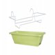 thumbnail image 2 of Jardinera colgante para balcón con soporte para ventana, jardinera versátil, fácil de instalar para barandilla de terraza al aire libre, 43 x 19 x 15 Estante, 2 of 8