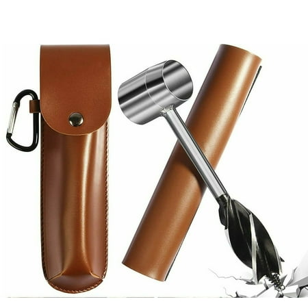 

Hand auger wrench manual hole drill for settlers survival & camping