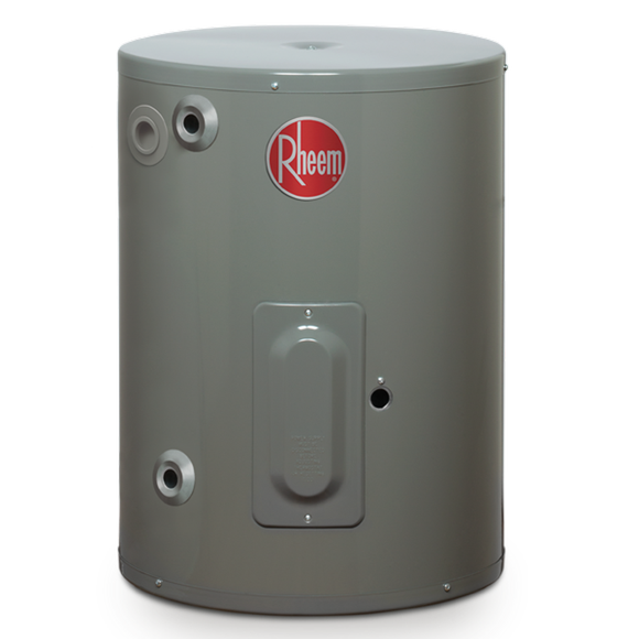 Calentador de Agua de Depósito Eléctrico Rheem 57 Litros 220 V 1.5 Servicios 1er Mantenimiento incluido gris