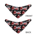 thumbnail image 6 of Goofa Fire and Rescue Truck Pattern Pet Scarf Bandana - Adjustable and Comfortable,Dog Scarf Bib Kerchief Breedfor Dogs and Cats-Large, 6 of 8