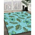 thumbnail image 2 of Ahgly Company Indoor Square Patterned Earth Green Area Rugs, 4' Square, 2 of 6