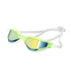 thumbnail image 3 of Gafas de natación portátiles con correa ajustable, gafas de natación profesionales suaves antivaho para piscina y buceo. Blanco y verde, 3 of 7