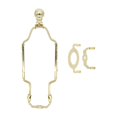 thumbnail image 1 of koolsoo Ensemble de Harnais de Lampe Réglable Professionnel Kit de Remplacement de Harnais de Lampe DIY Or, 1 of 9