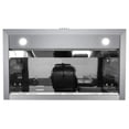 thumbnail image 6 of 36 in. Haven Collection Ducted Under Cabinet Range Hood in Stainless Steel, 6 of 15