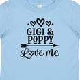 thumbnail image 4 of Inktastic Gigi and Poppy Love Me Girls Baby T-Shirt, 4 of 5