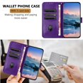 thumbnail image 3 of Decase Wallet Case for Samsung Galaxy A56 5G, Lychee Pattern Leather Flip Protective Cover with Card Slots Wrist Strap,Shockproof Premium PU Leather Wallet Phone Case with Magnetic Function,Purple, 3 of 6