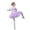 Purple Short-Sleeved Shirt, variant on LYMAYTER Girls Leotard Kids Short & Long Sleeve Tutu Dress for 3-11Y Soft Breathable Practice