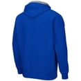 thumbnail image 3 of Men's Colosseum Royal Memphis Tigers Arch & Logo 3.0 Full-Zip Hoodie, 3 of 3