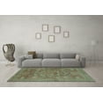 thumbnail image 3 of Ahgly Company Indoor Rectangle Oriental Light Blue Modern Area Rugs, 2' x 3', 3 of 4