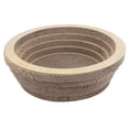 thumbnail image 1 of Cat Scratcher Cardboard 2 in 1 Cat Scratcher Bowl Round Snuggle Rest Corrugated Cat Scratcher for Grinding Claw, 1 of 7