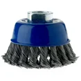 thumbnail image 2 of 2-3/4? X 5/8?-11 Carbon Steel Wire Knot Cup Brush For Angle Grinders -Knotted, 2 of 4