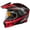 FIERCE - Matte Black/Red, variant on Castle X, 45-12184, Adult CX950 V2 Dual Sport Modular Snowmobile Helmet Dual Lens Shield - WAKE - Gloss Pink Glo/Black, Medium