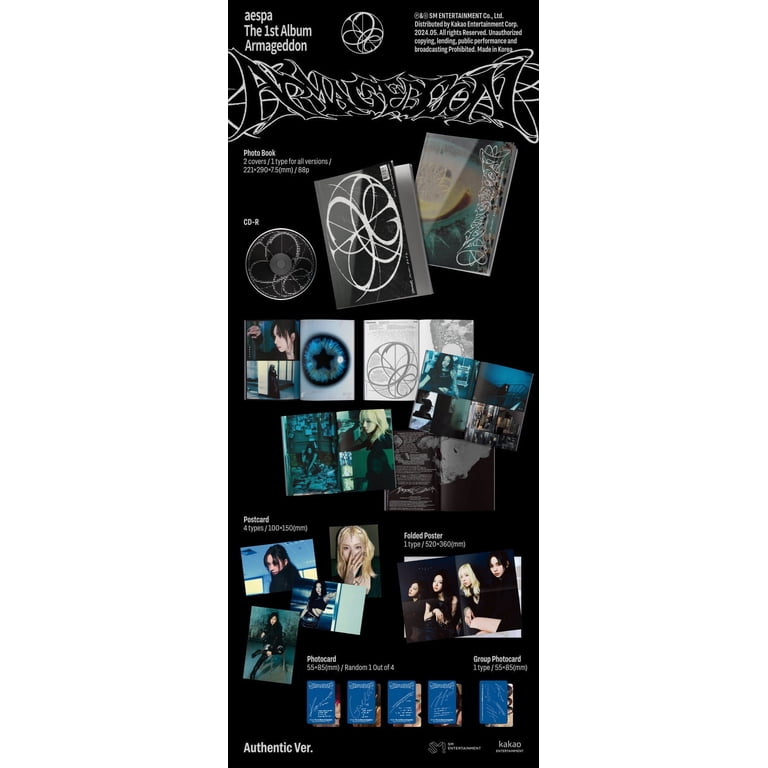 aespa - [ARMAGEDDON] 1st Album PHOTO BOOK RANDOM Version - Walmart.com