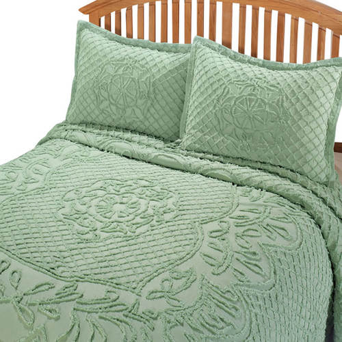 The Martha Chenille Bedspread by OakRidgeTwinSage
