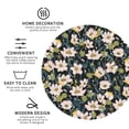thumbnail image 4 of Bingfone Vintage Flowers Leather Drinks Coasters with Set of 6,Suitable for Home Kitchen,Coffee Cup Coasters Home Gift, 4 of 9