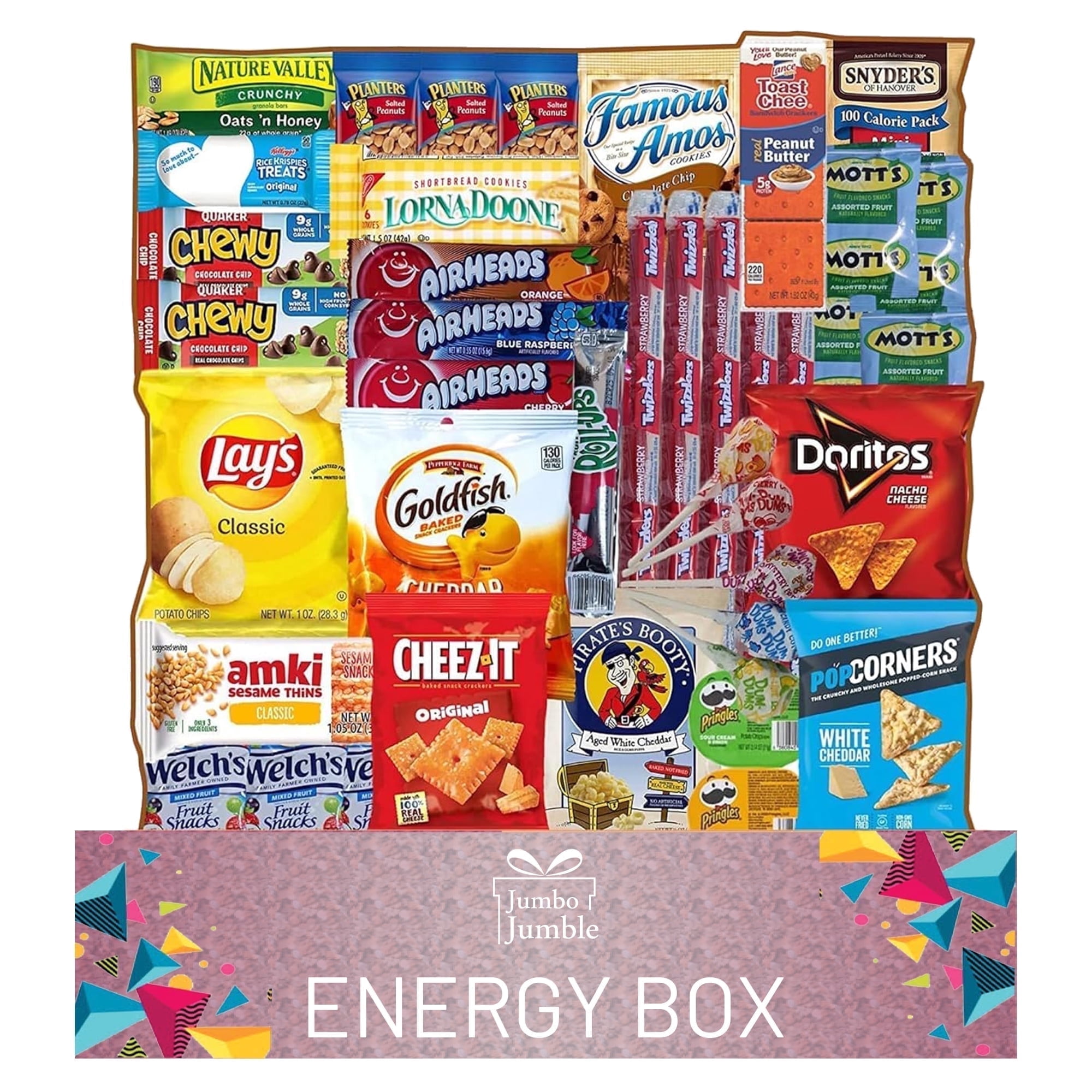 Fun Flavors Box College Freshman Survival Kit Snack Care Package