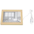 thumbnail image 1 of Pintura decorativa con luz LED, pintura decorativa con luz 3 Pintura decorativa con luz LED Pintura iluminada Rendimiento impulsado, 1 of 12