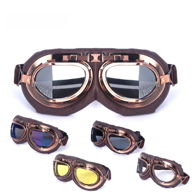 Gafas de protección retro Harley en ángulo recto para motocicletas, equipos de protección todoterreno, gafas para andar en bicicleta, gafas deportivas