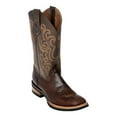 thumbnail image 1 of Ferrini 1509309130EE 13 EE Mens Maverick Rubber Sole Boots, Chocolate, 1 of 8